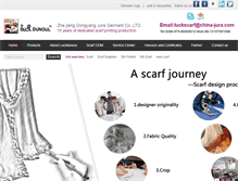 Tablet Screenshot of luckscarf.com